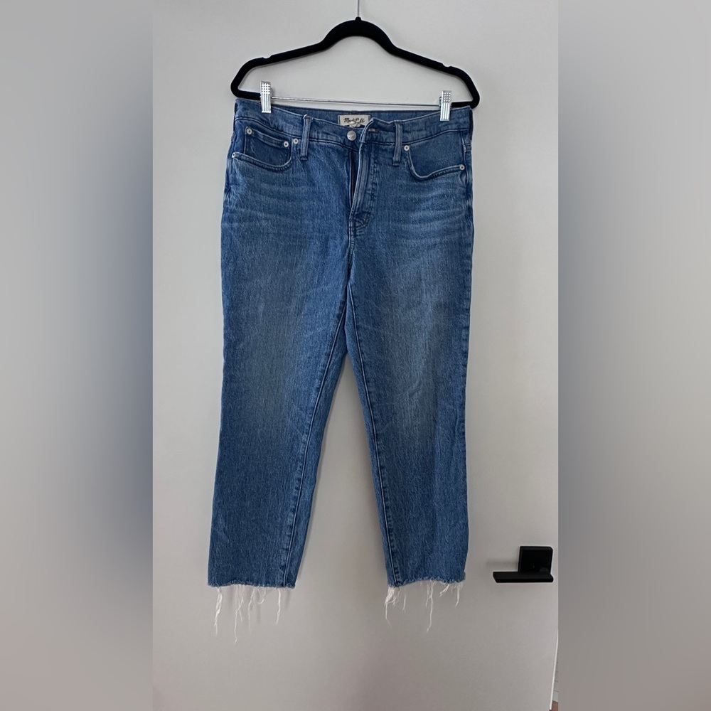 Maxwell mid-rise Perfect Vintage jeans, raw hem | Women’s size 29